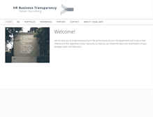 Tablet Screenshot of hr-transparency.com